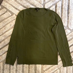Ann Taylor green sweater